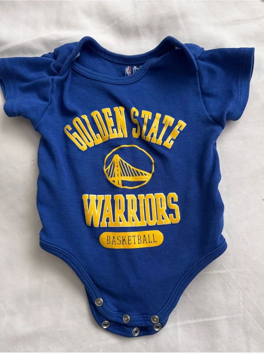 NBA Golden State Warriors Infant Tee Set - Blue, White, Gray